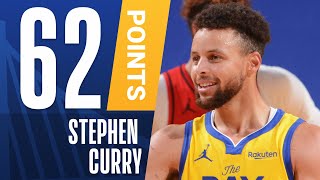 CAREERHIGH 62 PTS For Stephen Curry‼ [upl. by Aniram484]