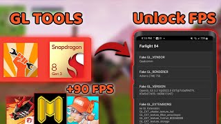 GL Tools Snapdragon 8 Gen 3 Unleashing Performance 90FPS No Root [upl. by Balliol763]