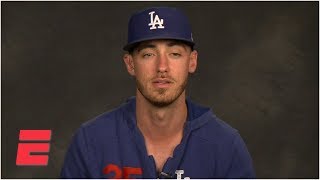 Cody Bellinger focusing on Dodgers team success during career season  2019 MLB AllStar Game [upl. by Edahs]