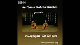 Pushpanjali  Childrens Month  Sri Rama Nataka Niketan  Bharatanatyam Dance [upl. by Rollin]