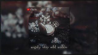 angsty ship edit audios for ships that were quotright place wrong timequot [upl. by Halivah226]