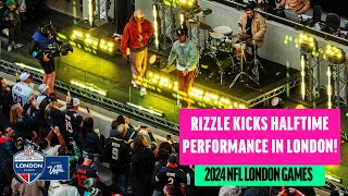 Rizzle Kicks Halftime Performance in London  NFL UK amp Ireland [upl. by Nimzzaj]