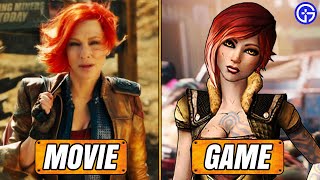 Borderlands Movie Vs Game Voice Actors Comparison [upl. by Salisbury]