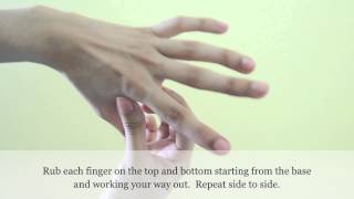 StressRelieving Self Hand Massage [upl. by Vez]