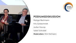 Ökonomie neu denken  Konferenz 2016 Podiumsdiskussion zur Zukunft der Makroökonomik [upl. by Siegfried424]