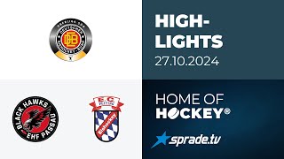 27102024  Highlights  EHF Passau Black Hawks vs EC Peiting [upl. by Acireed]