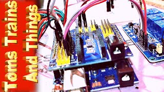 Arduino Slow Motion Servo Turnout Control [upl. by Annadal]