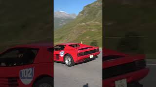 Wonderful Flat 12 sounds 🥰 automobile cartok julierpass [upl. by Odracir240]