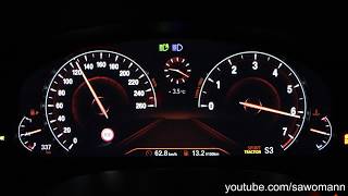 2018 BMW 530i Touring 252 HP 0100 kmh amp 0100 mph Acceleration [upl. by Aiken]