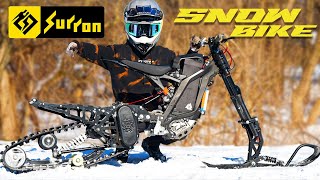 Building The Worlds First 72V SurRon X SNOW BIKE [upl. by Upton]