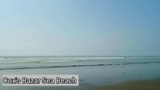 Amazing view of Coxs Bazar Sea Beach4k video SSRFAMILYVLOGS [upl. by Lesab]