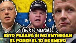 ULTIMÁTUM A MADURO ESTO PASARÁ SI NO ENTREGAN EL PODER EL 10 DE ENERO [upl. by Airaet]