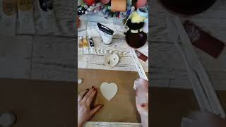 Stamping air dried clay [upl. by Volnay]