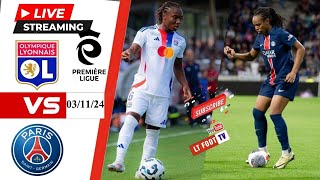 LYON VS PSG FEMININE LIVE STREAMING [upl. by Assirralc]