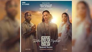 Trinidad Cardona Davido Aisha  Hayya Hayya Better Together Spanish Version Audio [upl. by Cecilio678]