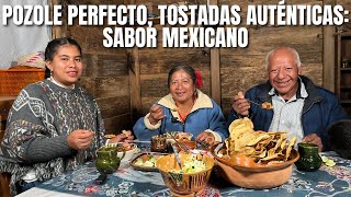 Pozole rojo y las MEJORES tostadas caseras para la cena Mexicana 🇲🇽 ¡Deslumbra a tus invitados [upl. by Odlanra]