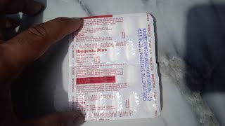 Ibugesic Plus Uses in hindiIbugesic Plus TabletsIbuprofen amp Paracetamol Tablets [upl. by Anaeg]