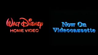 Walt Disney Home Video Logo Now On Videocassette [upl. by Gilliam]