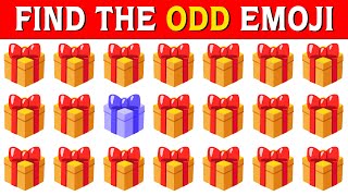 FIND THE ODD EMOJI OUT🕵️‍♂️🔍  Ultimate Emoji Puzzle Showdown 2024  Part 2 [upl. by Licko640]