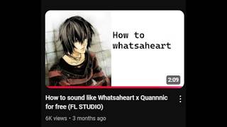 How to sound like Whatsaheart on Bandlab FREE [upl. by Santoro]