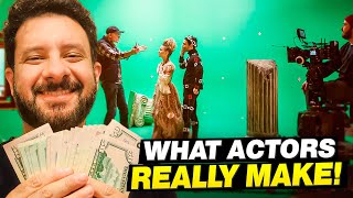 How Much Money Actors ACTUALLY Make [upl. by Eleonore]