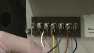 Honeywell WiFi Thermostat wired to a Lennox G14 Series Pulse Heater [upl. by Riada435]