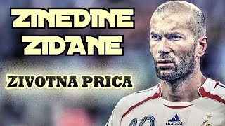 🔥ZINEDINE ZIDANE🔥OD GETA DO ZLATNE LOPTE⚽️ŽIVOTNA PRIČA⚽️ [upl. by Nerrag786]