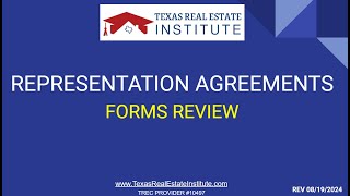 Texas Representation Agreements Review [upl. by Anerahs364]