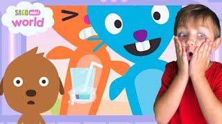 Sago Mini  Super juice from donuts Why not  Gameplay with Ima [upl. by Jodi]