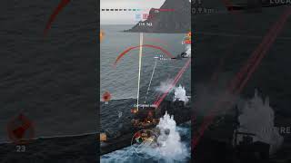 London Devastating Strike  World of Warships Legends Shortsps5WoWsLwowslegends devstrike [upl. by Litt100]