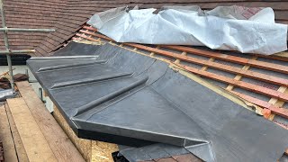 Installing Code 5 Lead Bays to a Bay Roof BOSSED [upl. by Salvay]