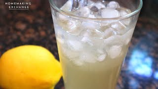 Homemade Lemonade Recipe  Single Serving Lemonade Recipe  Quick and Easy One Glass Lemonade [upl. by Nesiaj750]