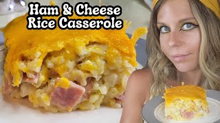 Easy Ham amp Cheese Rice Casserole Recipe  HEARTHFUL KITCHEN EP 30 [upl. by Dry]