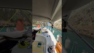 Corinth Canal liveaboard corinthcanal [upl. by Borras]