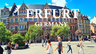 City Tour in ERFURT GERMANY 🇩🇪 2022 Part 2 [upl. by Anead47]