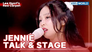 ENGIND JENNIE  TALK amp STAGE The Seasons  KBS WORLD TV 240112 [upl. by Fayina352]