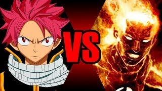 Natsu VS Tocha Humana  Batalha Mortal  Ei Nerd [upl. by Arimat]