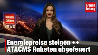 Energiepreise steigen  ATACMS Raketen abgefeuert [upl. by Fisch]