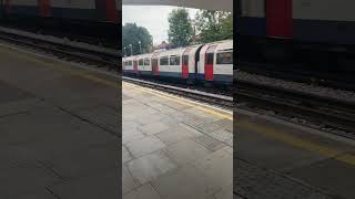 Picadilly Line Arriving at Sudbury Town Station train travel transport london sudbury [upl. by Alel]