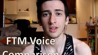 FTM 25 years on Testosterone voice comparison [upl. by Fiedler]