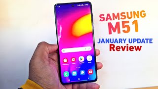 Samsung Galaxy M51 1st January 2024 Security Update Review  Samsung M51 Still Work Like A King [upl. by Auqinot]