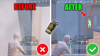 🔥 INVISIBLE Smoke Trick  works 100 in BGMIPUBG MOBILE😱 [upl. by Goulet257]