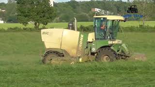 Modern High Tech Silage  John Deere  Krone  Oxbo [upl. by Girhiny]