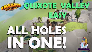 Quixote Valley All Holes In One Guide  Walkabout Mini Golf [upl. by Tracee948]