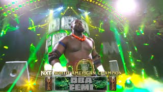 Oba Femi Entrance  WWE NXT September 03 2024 [upl. by Teik758]