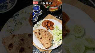 Do you like chicken with roti or Rice Lunch diaries 🤤lunchmenu lunchtoday shortsvideo [upl. by Zetram]