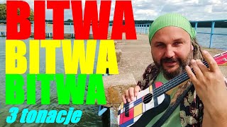 SZANTY quotBitwaquot na ukulele  chwyty w 3 tonacjach [upl. by Hamfurd]