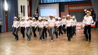 Auftritt der Gruppe HuGo mit David Villellas Line Dance Home Stay [upl. by Trever]