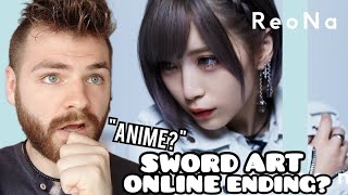 First Time Hearing ReoNa quotNiji no Kanata niquot  Sword Art Online Ending  THE FIRST TAKE  Reaction [upl. by Allisirp]