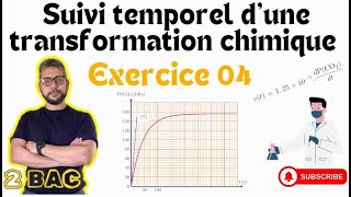 Exercice 04  Suivi temporel d’une transformation chimique  2 BAC  Prof MOUSLIM bac2025 [upl. by Lokkin428]